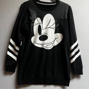 Adidas Neo Disney Minnie Mouse Graphic Sweatshirt Sz M